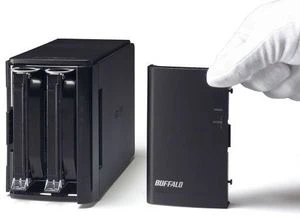 Buffalo DriveStation Duo 4TB, USB 2.0/eSATA