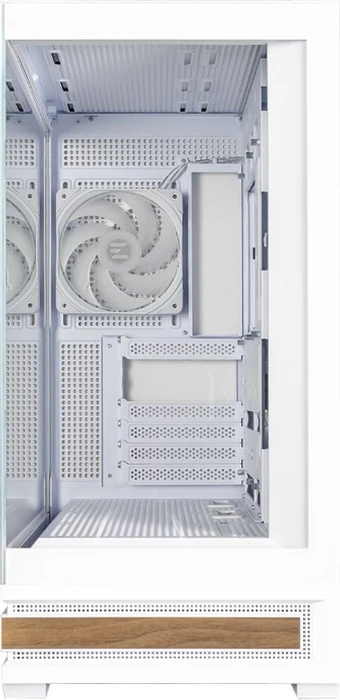 Zalman P40 NAMU White, weiß, Glasfenster