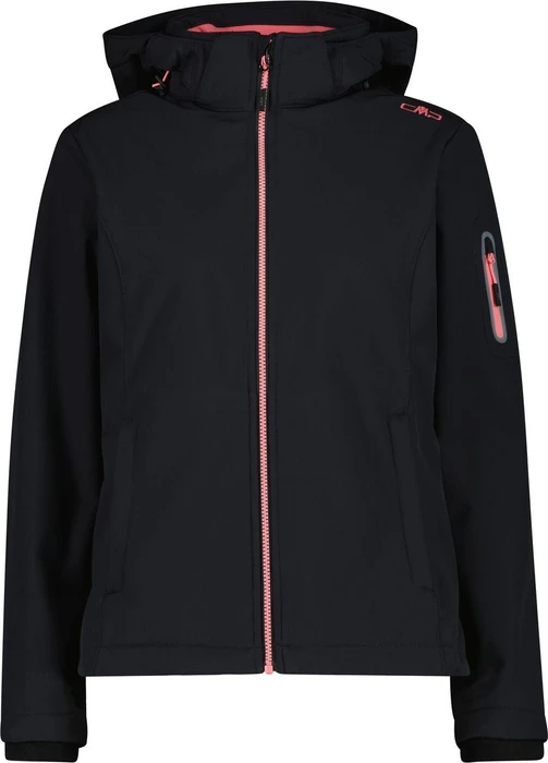 CMP Softshell Funktionsjacke antracite/coral (Damen)