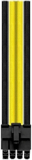 Thermaltake TtMod Sleeve Cable Verlängerung 30cm, schwarz/gelb
