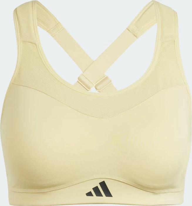 adidas TLRD Impact Training High Support Sport-BH powder yellow (Damen)