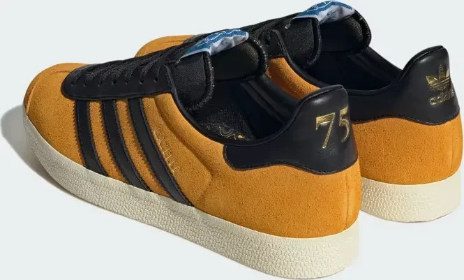 adidas Gazelle team colleg gold 2/core black/cream white