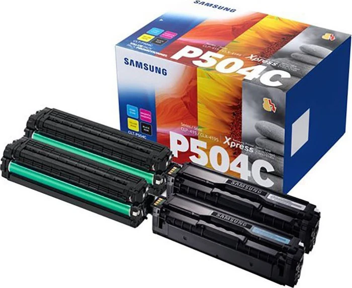 Samsung Trommel mit Toner CLT-P504C Rainbow Kit