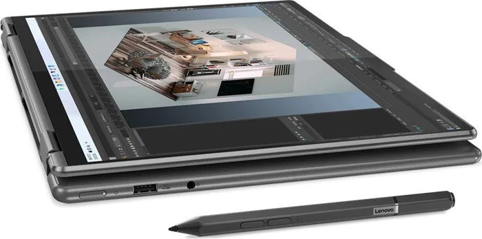 Lenovo Yoga 7 16IAH7, Storm Grey, Core i7-12700H, 32GB RAM, 1TB SSD, Arc A370M Graphics, DE
