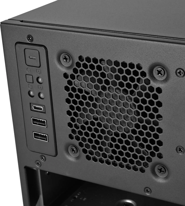 SilverStone RM47-502-I, Rackmount Storage, schwarz, 4HE, ATX