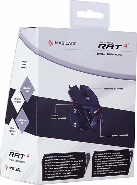 MadCatz R.A.T. 4+, schwarz, USB