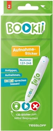 Tessloff BOOKii Aufnahmesticker Paket 2