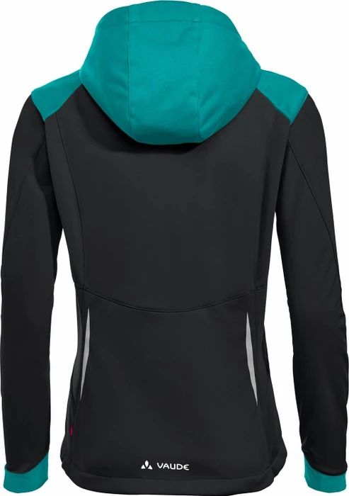 Vaude Qimsa Softshell Fahrradjacke schwarz (Damen)