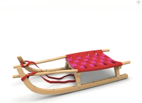 Kathrein Zweisitzer Touren Rennrodel rot/rosa