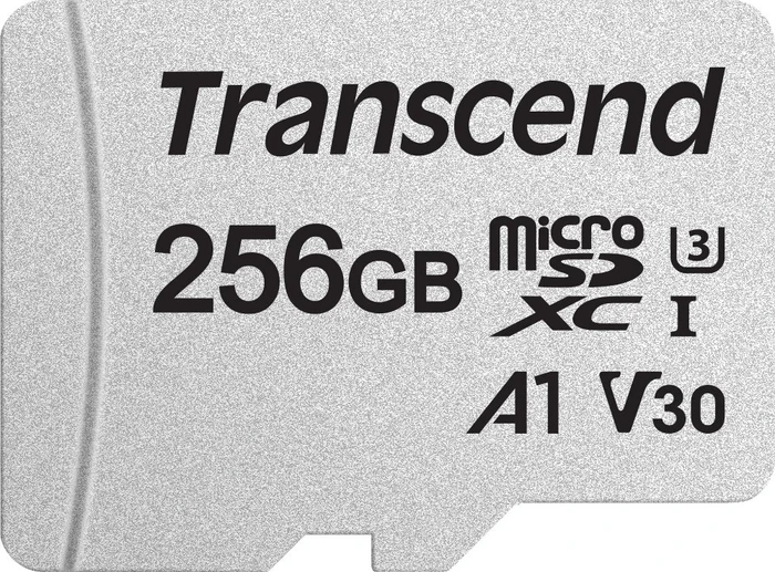 Transcend 300S R100/W40 256GB Kit, UHS-I U3, A1, Class 10