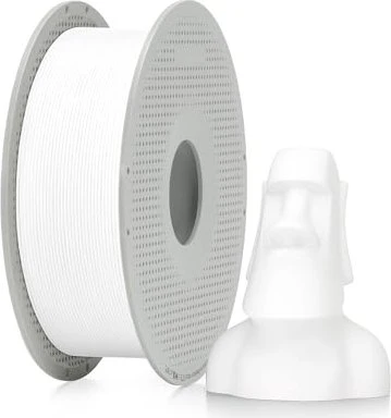 Bambu Lab Matte PLA, elfenbeinweiß, Spule, 1.75mm, 1.00kg