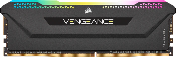 Corsair Vengeance RGB PRO SL schwarz UDIMM 32GB Kit, DDR4-3200, CL16-20-20-38