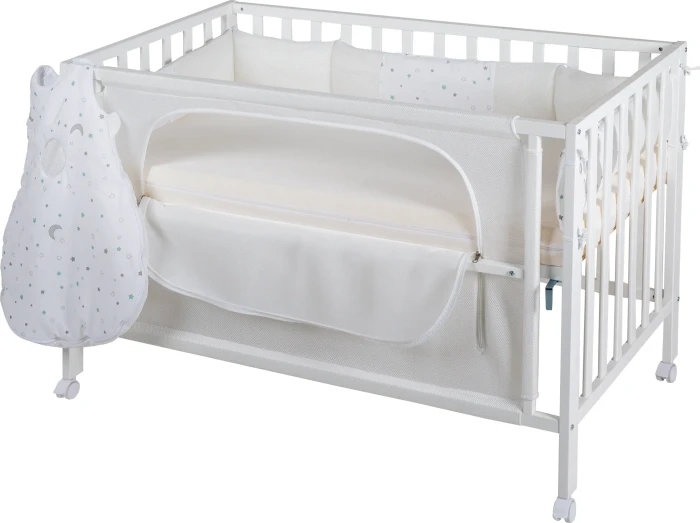roba Room bed safe asleep Sternenzauber Beistellbett weiß