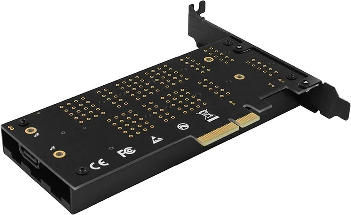 Axagon PCIe -> M.2 PCIe, SATA -> M.2 SATA, PCIe 3.0 x4