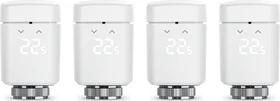 Eve Thermo 2024 (4. Generation/Matter) Heizkörperthermostat, Heizungssteuerung, 4er-Pack (10EBP1751-4X)