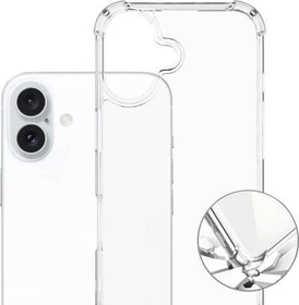 4smarts Hybrid Case Ibiza MagSafe für Apple iPhone 16 transparent