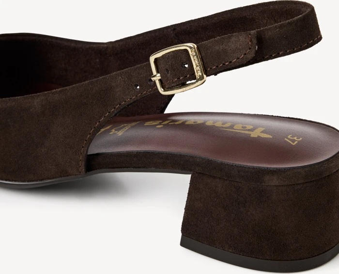 Tamaris Leder Slingpumps braun (Damen)