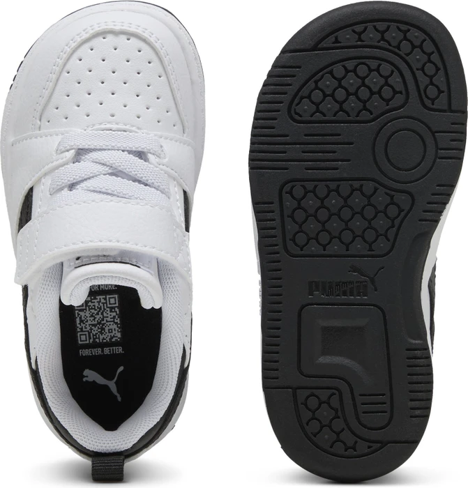 Puma Rebound V6 Lo puma white/puma black (Junior)