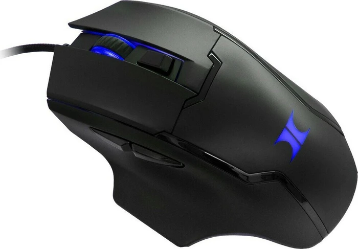 Inter-Tech KC-3001 Gamer Tastatur Maus Set schwarz, USB, DE
