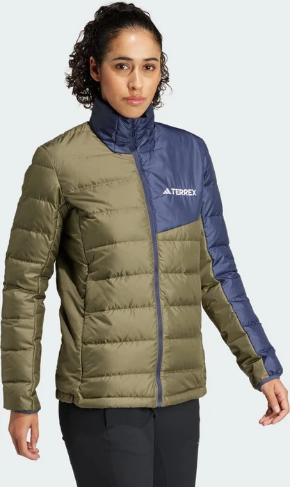 adidas Terrex Multi Light Down Jacke olive strata/shadow navy (Damen)