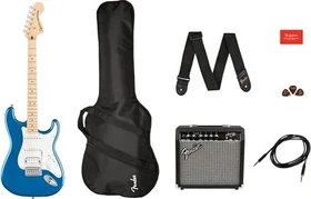 Fender Squier Affinity Series Stratocaster HSS Pack MN Lake Placid Blue