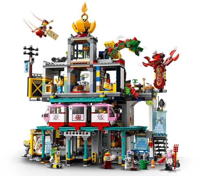 LEGO Monkie Kid - Stadt der Laternen