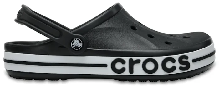 Crocs Bayaband schwarz/weiß