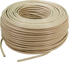 LogiLink EconLine Twisted-Pair Verlegekabel, Cat5e, SF/UTP, ohne Stecker, 100m, grau