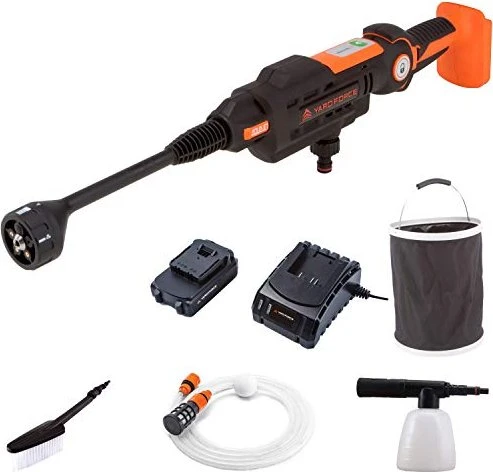 Yard Force LW C02A AquaJet Akku-Niederdruckreiniger inkl. Akku 2.5Ah