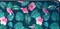 Cherry Xtrfy GP1 Grayhound Tropical Edition Mauspad grün/rosa, groß Vorschaubild