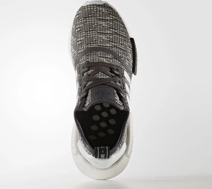 adidas NMD_R1 utility black/footwear white/medium grey heather solid grey (Damen)