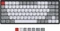 Keychron Q1/K2 OEM Dye-Sub Keycap-Set Retro Mac, Kunststoff (PBT), Retro Mac, weiß/rot/grau, 91 Tasten (84+7), ANSI-US Vorschaubild
