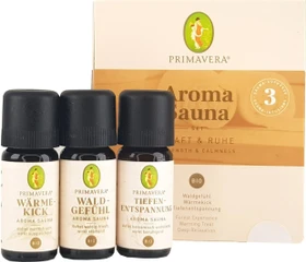 Primavera Bio Aroma Sauna Kraft & Ruhe Geschenkset