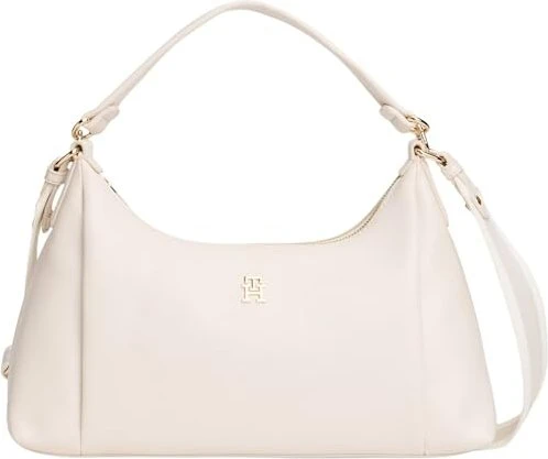 Tommy Hilfiger Essential Crossbody Schultertasche soft cream