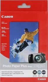 Canon PP-101 Plus Fotopapier hochglänzend weiß, 10x15cm, 270g/m², 20 Blatt
