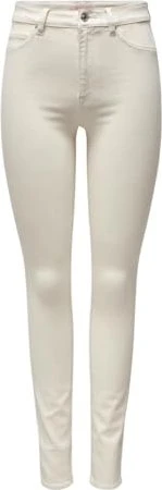 ONLY Skinny High Rose Jeans ecru (Damen)