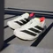 adidas Adizero Takumi Sen 11 cloud white/core black/lucid red (Herren) Vorschaubild