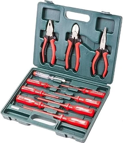 Mannesmann M11240 Handwerkzeugset inkl. Koffer, 11-tlg.