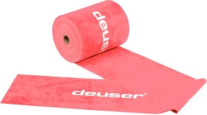 Deuser Physio Band 150 1.2m mittel Widerstandsband rosa (111402)