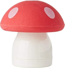 Legami Magic Mushroom Handanspitzer mit Radiergummi weiß/rot