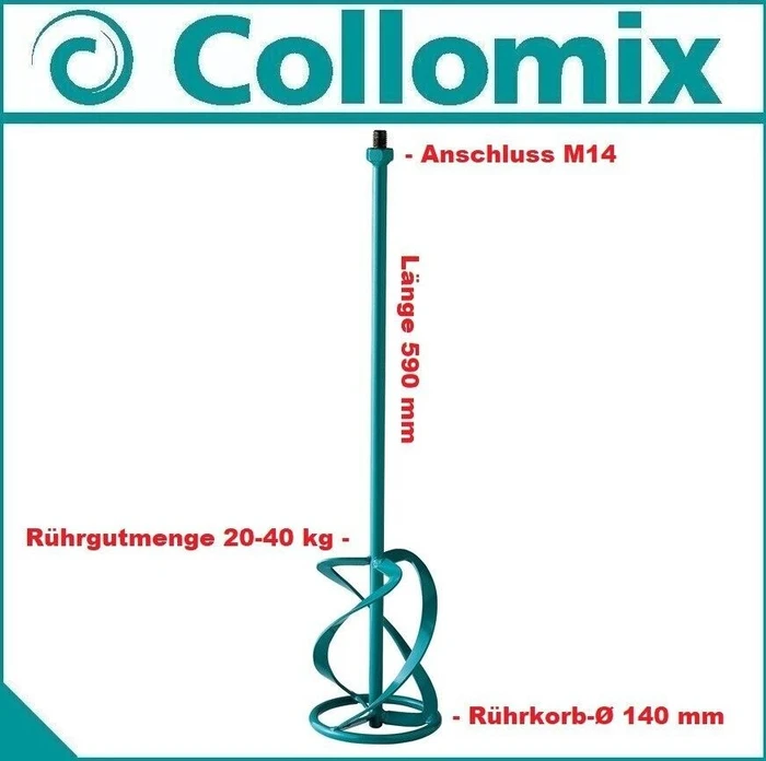 Collomix MK 140 M Rührer, 135mm