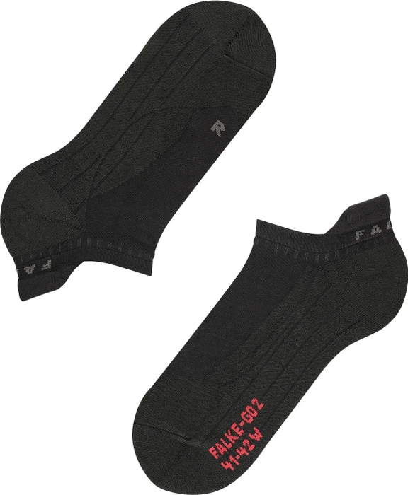 Falke GO2 Invisible Golfsocken schwarz (Damen)