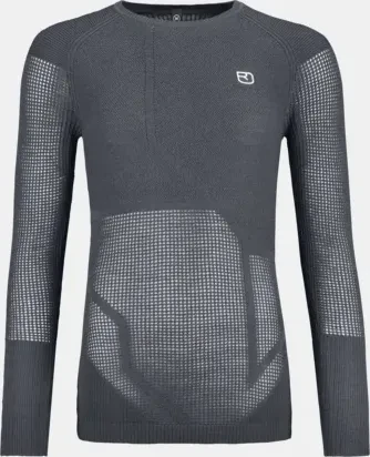 Ortovox Merino Thermovent Funktionsshirt langarm dark grey blend (Damen)