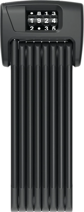 ABUS Bordo 6000C/120 SH BK inkl. Halterung Faltschloss, Zahlenkombination schwarz