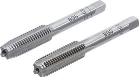 BGS technic Gewindebohrer mit Vor- und Fertigschneider, M10, 2 Stück