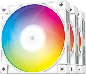 DeepCool FC120 WHITE-3 IN 1 weiß, 120mm, 3er-Pack