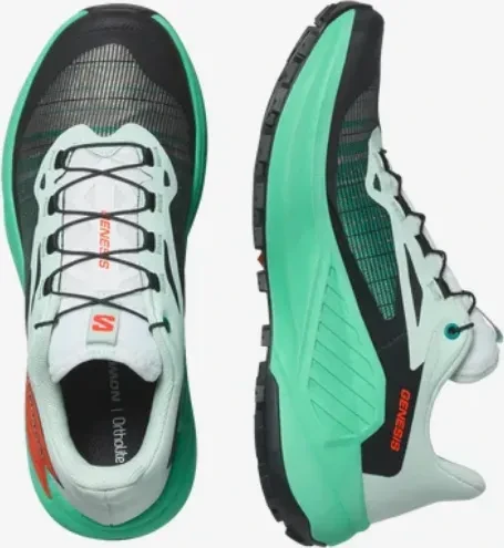 Salomon Genesis bay/electric green/cherry tomato (Damen)