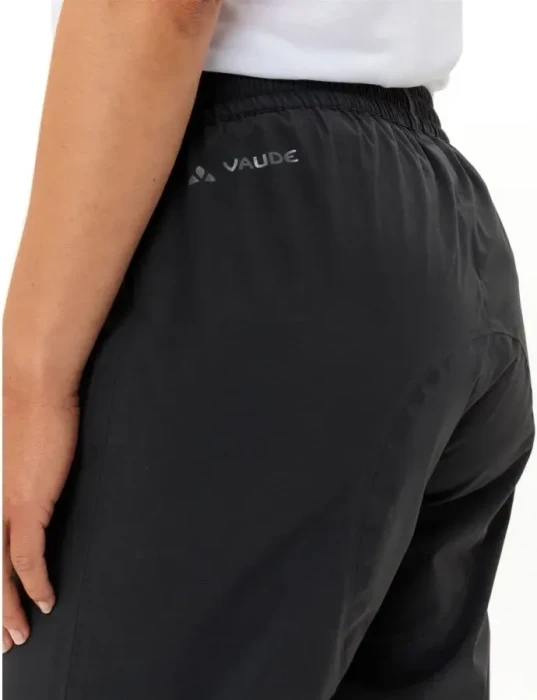 Vaude Yaras Rain IV Fahrradhose lang schwarz (Damen)