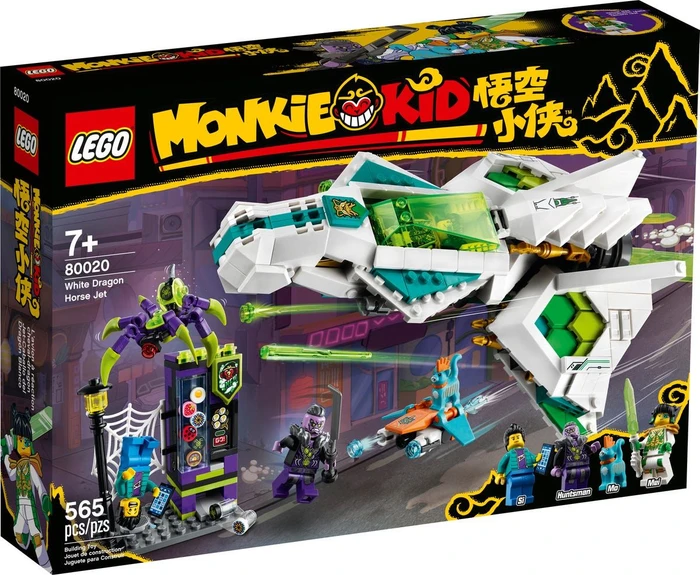 LEGO Monkie Kid - Jet des weißen Drachenpferds