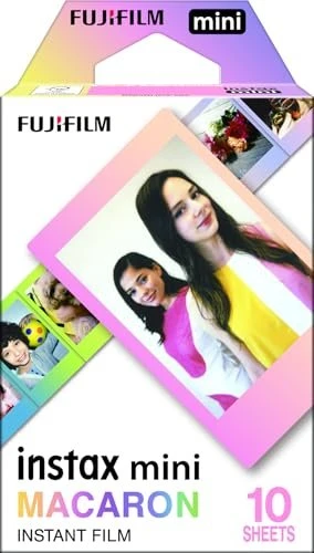 Fujifilm instax mini Sofortbildfilm Macaron, 10 Aufnahmen